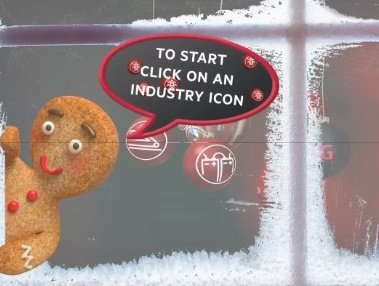 Weihnachtsanimation für AEG Power Solutions