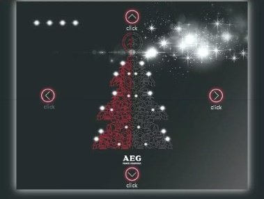 Weihnachtsanimation für AEG Power Solutions